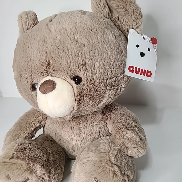 GUND Kai Teddy Bear Plush Tan Brown 11" Plush Stuffed Animal - Picture 3 of 8